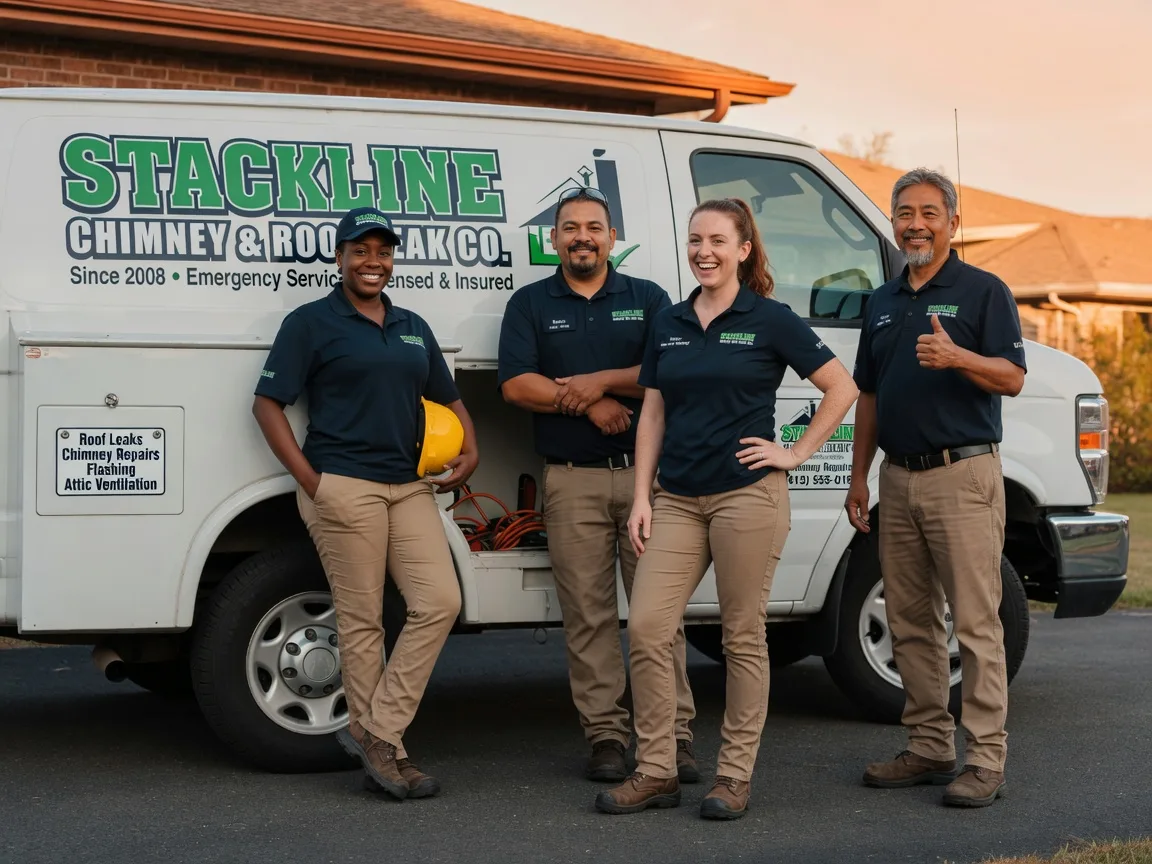 Chimney flashing repair company in Westerville, NE